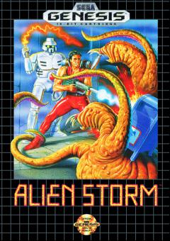 Alien Storm box art