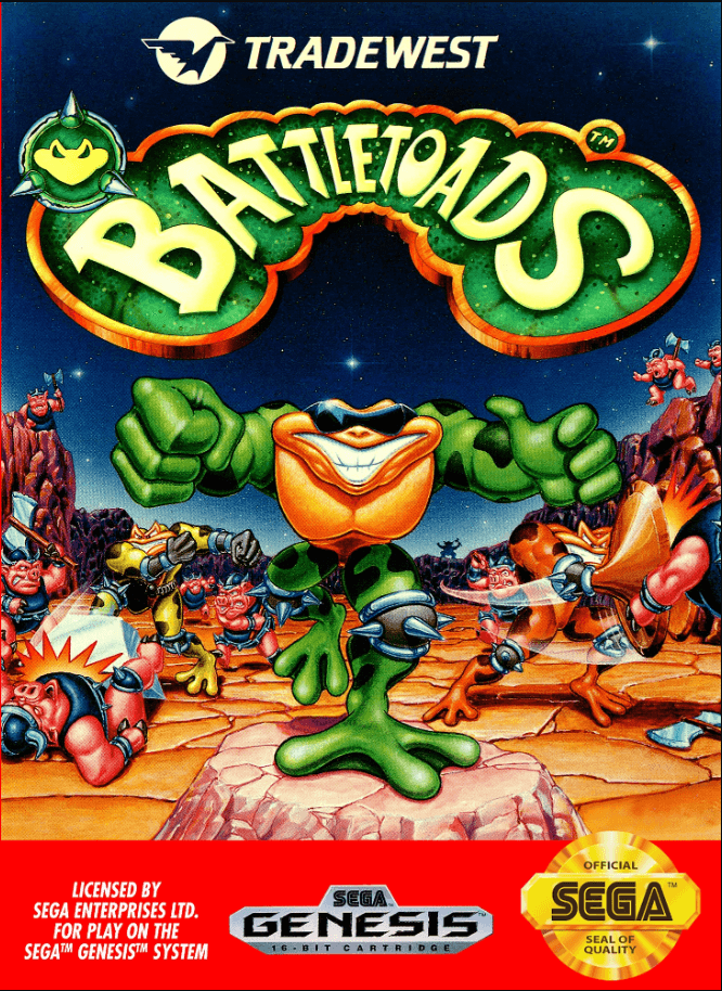Battletoads box art