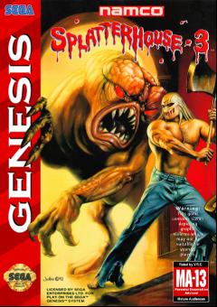 Splatterhouse 3 box art