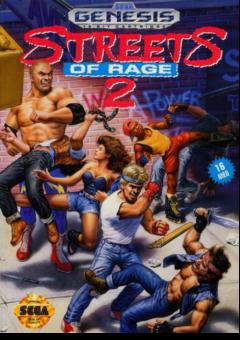 Streets Of Rage 2 box art