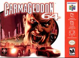 Carmageddon 64 box art