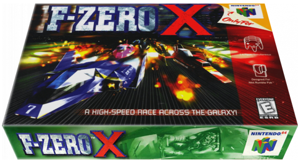 F Zero X box art