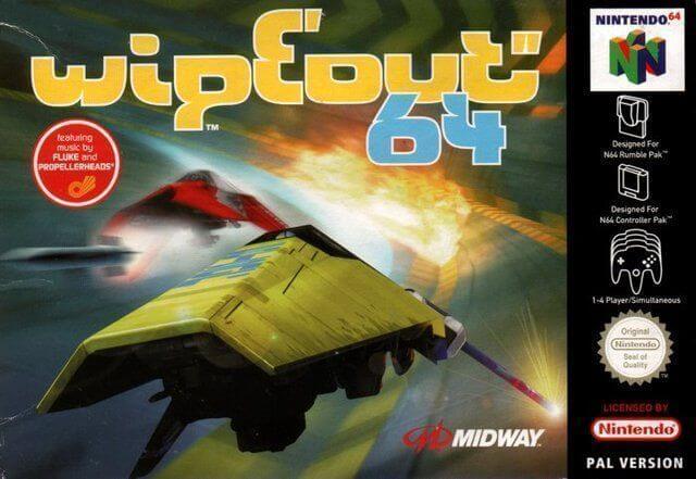 Wipeout 64 box art
