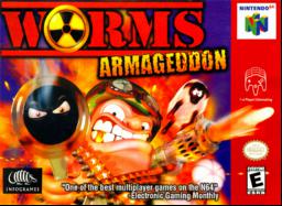 Worms Armageddon box art