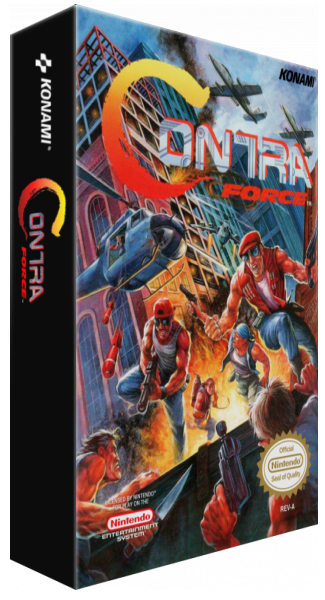 Contra Force box art