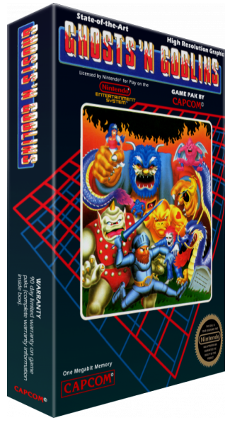 Ghostsn Goblins box art