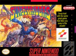 Sunset Riders box art